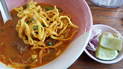 ข้าวซอย บ้านวงศ์บุรี ข้าวซอย ประวัติศาสตร์เมืองแพร่
