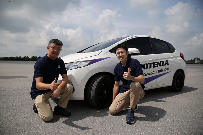 บริดจสโตนจัดทดสอบยางรุ่นใหม่ “POTENZA Adrenalin RE004”  รับรู้สมรรถนะความยึดเกาะถนนที่เร้าใจตามนิยาม “ให้ทุกโค้ง โค้งให้คุณ”