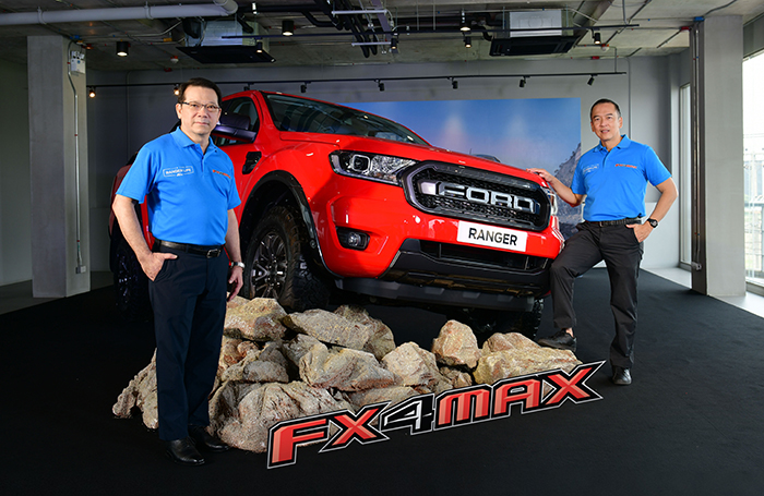 ฟอร์ดเผยโฉมรถกระบะออฟโรดรุ่นใหม่ล่าสุด ฟอร์ด เรนเจอร์ FX4 Max   เท่ แกร่ง พร้อมลุย ด้วยแรงบันดาลใจจากเรนเจอร์ แร็พเตอร์