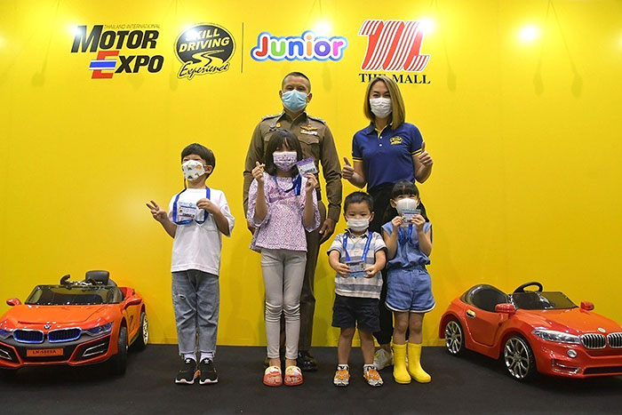 “SKILL DRIVING JUNIOR” ร่วมมือ “THE MALL” จัดการเรียนรู้ ฝึกวินัยจราจรให้เด็ก และเยาวชน