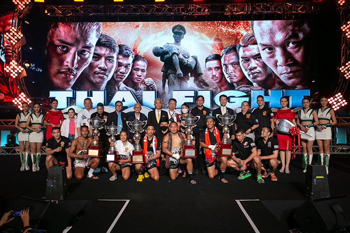 อีซูซุแสดงความยินดีกับ 3 นักมวยไทยครองถ้วยพระราชทาน ในศึก THAI FIGHT 2022    รอบชิงชนะเลิศ