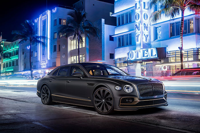 เบนท์ลีย์ มอเตอร์ส เผยโฉม Flying Spur Hybrid x The Surgeon อัครยนตรกรรมสปอร์ตซีดานสุดเอ็กซ์คลูซีฟ ณ Art Basel Miami
