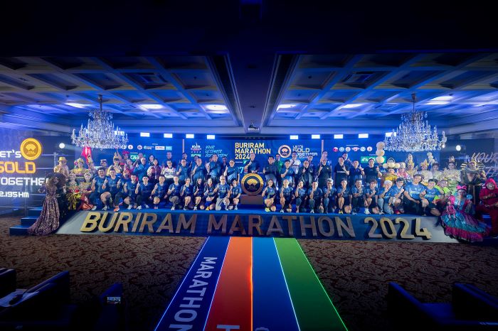 อลังการ! บุรีรัมย์ มาราธอน 2024 ไนท์รันรายการยักษ์ แถลงปี 8 การันตีจัดใหญ่ฉลอง Gold Label รายแรก-รายเดียวของไทย