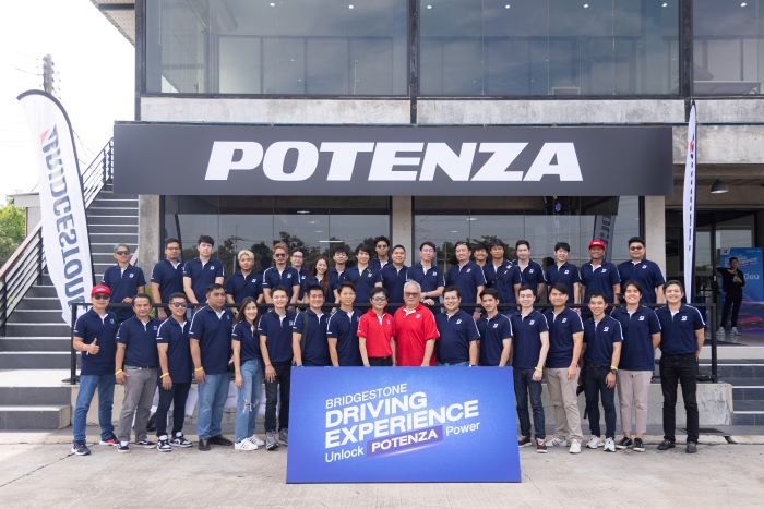 บริดจสโตนเซลส์ (ประเทศไทย) จับมือ กรังด์ปรีซ์ กรุ๊ป ร่วมจัดงาน  “BRIDGESTONE DRIVING EXPERIENCE: Unlock POTENZA Power”
