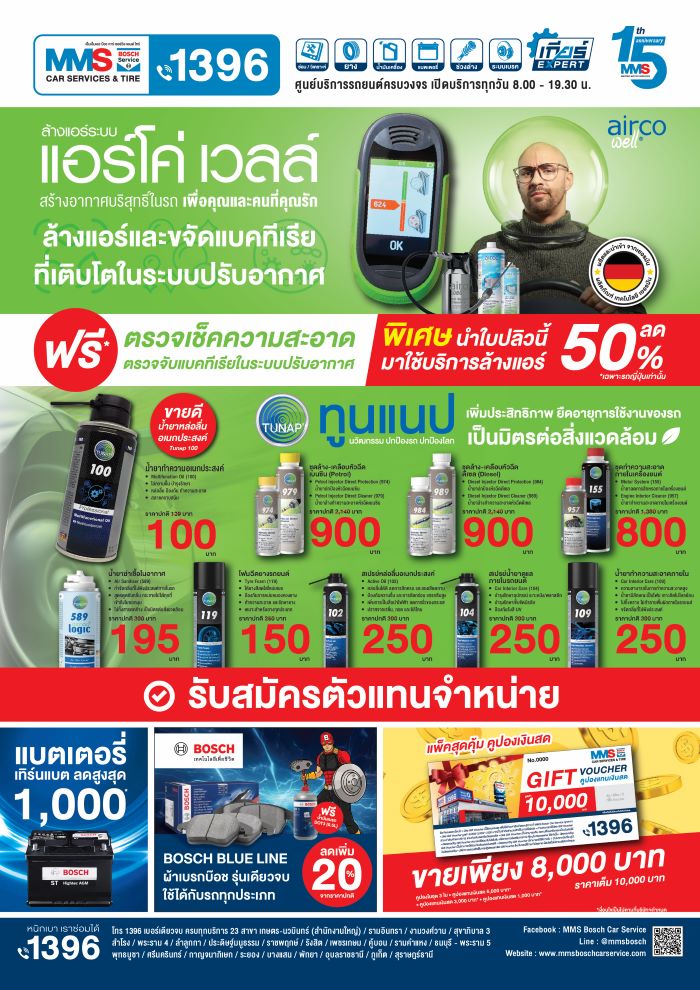 MMS แนะนำผลิตภัณฑ์ ทูนแนป ในกลุ่มซ่อมบำรุง ล้างทำความสะอาด DPF-EGR เครื่องยนต์ดีเซล พร้อมยกทัพสินค้าคุณภาพ-จัดโปรแรง! บุกงานมอเตอร์โชว์
