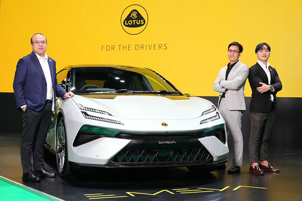 LOTUS CARS THAILAND เปิดตัว “LOTUS EMEYA” สปอร์ตซีดานไฟฟ้า 100% Dual-Motor ที่เร็วที่สุดในโลก เป็นครั้งแรก! ใน South East Asia เตรียมเดินหน้ารุกตลาด EV พรีเมียมสปอร์ตคาร์เต็มสูบ พร้อมยกทัพสปอร์ตหรู 2 รุ่นแฟล็กชิพ ร่วมโชว์ในงาน Bangkok International Motor Show 2024