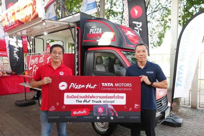 ทาทา มอเตอร์ จับมือ พิซซ่า ฮัท เปิดตัว “The Hut Truck” ฟู้ดทรัครุ่นพิเศษ ตอบโจทย์ทุกไลฟ์สไตล์ พร้อมลุยทุกอีเวนท์