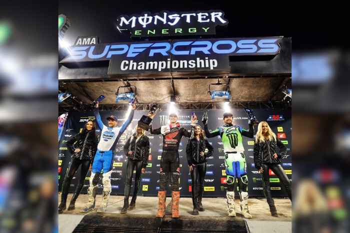 “เจ็ตต์ ลอว์เรนซ์” บิด Honda CRF450R คว้าชัยชนะ AMA Supercross สนามที่ 3 ที่อนาไฮม์ (Anaheim) รั้งกลุ่มนำแชมเปี้ยนชิพ 2025