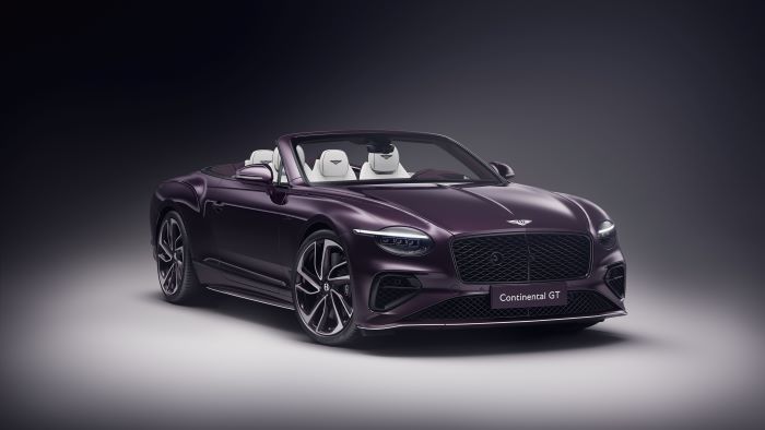 เบนท์ลีย์ มอเตอร์ส ปิดประมูล Bespoke new Continental GTC Speed คันแรก 58 ล้านบาท พร้อมระดมทุนช่วยเหลือมูลนิธิเพื่อการกุศล