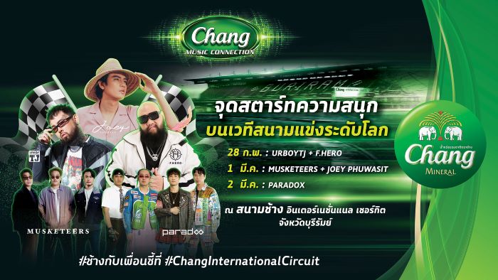 โมโตจีพีวิถีไทย ชู“มอเตอร์สปอร์ต เฟสติวัล” ไลน์อัพศิลปินดัง-กิจกรรมคุณภาพ 3 วัน กระหึ่มโลก