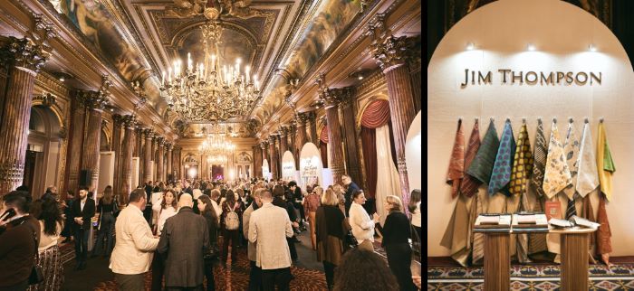 จิม ทอมป์สัน ร่วมงาน “Paris Déco Off”  อีเวนต์ใหญ่วงการออกแบบโลก อวดโฉมคอลเลกชันผ้าตกแต่งประจำฤดูใบไม้ผลิ 2025