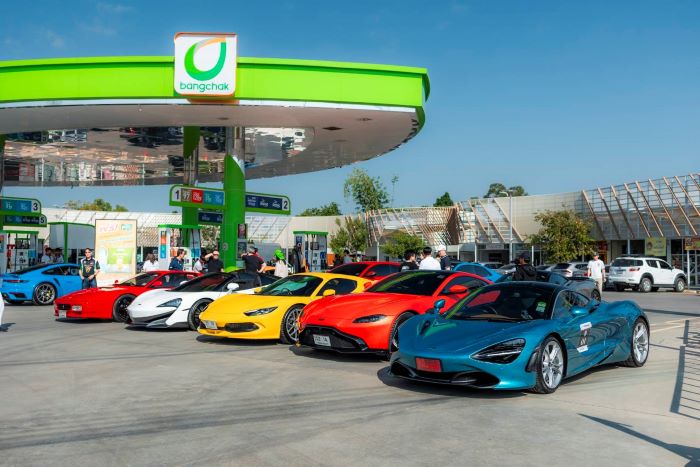 กลุ่ม Fundrive Super Car มั่นใจเลือกใช้น้ำมันบางจากไฮพรีเมียม 97