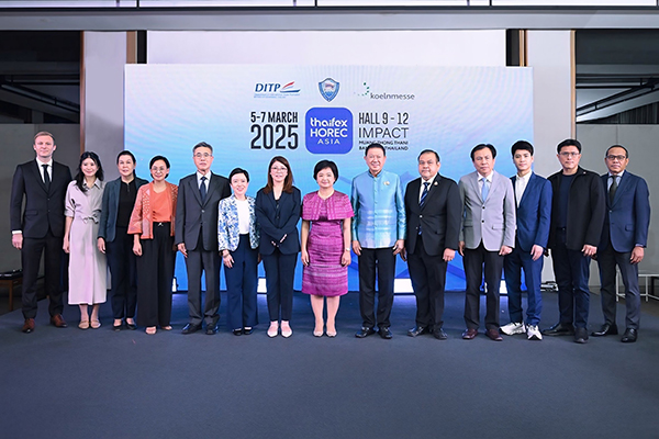 พาณิชย์ DITP จับมือ TCC และ KM สานต่อความสำเร็จ เดินหน้าจัดงาน THAIFEX – HOREC ASIA 2025 คาดเงินสะพัดกว่า 4 พันล้านบาท