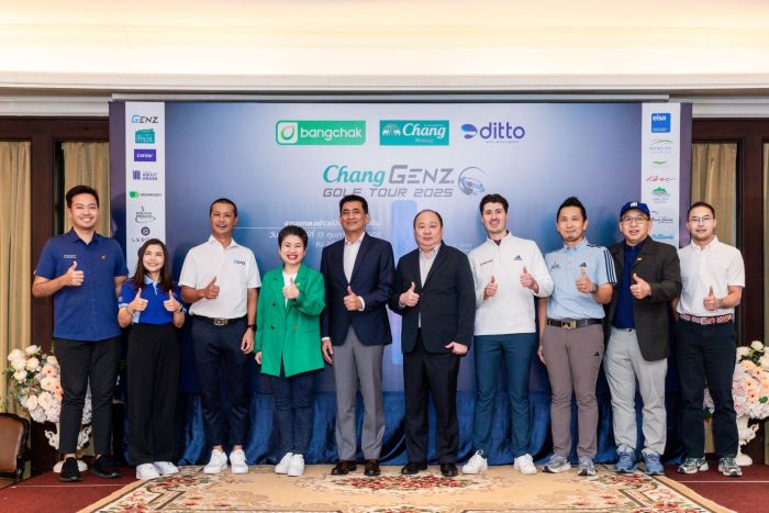 “ช้าง-บางจากฯ-ดิทโต้” แถลงจัดศึกกอล์ฟเยาวชนฤดูกาล 2025