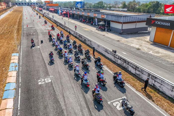 ไทยฮอนด้า จัดกิจกรรม ‘MINI TRACK 2025’ สายสปอร์ตและสายเอ.ที. สัมผัสสนามแข่งประเดิมความมันส์รับต้นปี