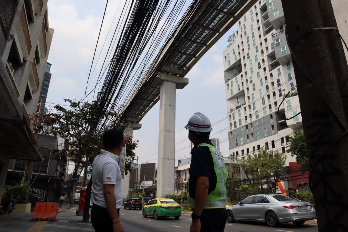 รฟม. กําชับผู้รับสัมปทานตรวจสอบรอยร้าวเสารถไฟฟ้า MRT สายสีเหลือง ตามที่ปรากฏในสื่อโซเชียล ย้ำไม่กระทบต่อโครงสร้างและการให้บริการรถไฟฟ้า