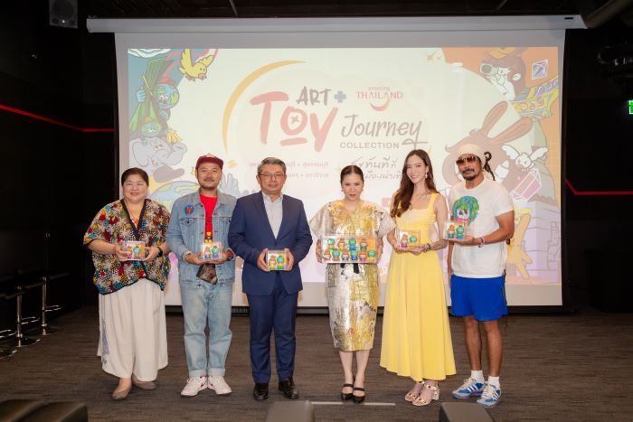 ททท. ชวนสุขทันที...ที่เมืองน่าเที่ยว ออกเดินทางตามรอยความน่ารักของ Art Toy “น้อง Huuyaow  (หูยาว) และ Worldboy (เวิลด์บอย)” ผ่านโครงการ “Art Toy Journey Collection”