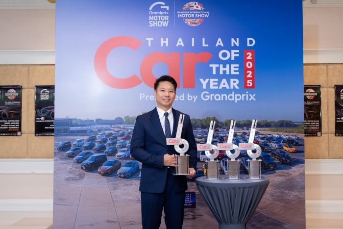 การันตีคุณภาพและสมรรถนะREVER น าทัพBYD 4 รุ่นคว้า4 รางวัลรถยนต์ยอดเยี่ยมแห่งปี Car of The Year 2025