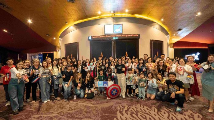 กรุงไทย–แอกซ่า ประกันชีวิต จัดกิจกรรม “Krungthai-AXA Movie Day 2025” พาลูกค้าคนสำคัญรับชม Captain America: Brave New World แบบเอ็กซ์คลูซีฟ ณ Siam Pavalai Royal Grand Theatre by Krungthai-AXA Life
