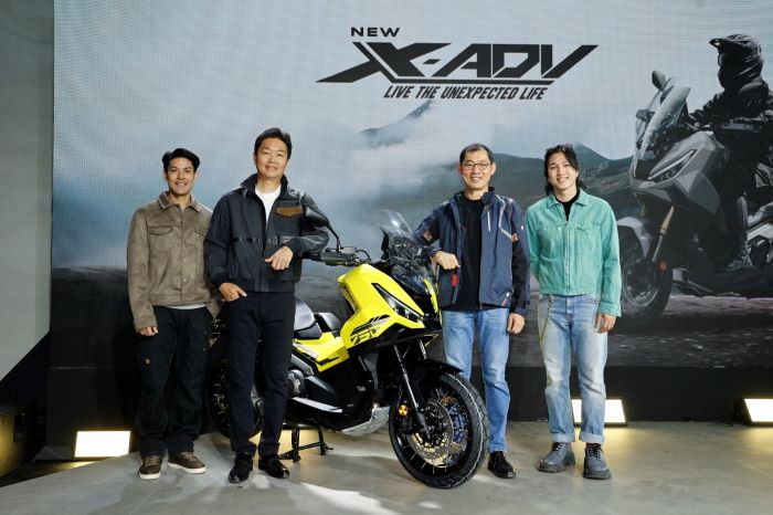 ไทยฮอนด้า เปิดตัว ‘New Honda X-ADV’ โฉมใหม่ SUV พรีเมียมที่แรงที่สุดในคลาส พร้อมมอบประสบการณ์การผจญภัยที่คาดไม่ถึง!