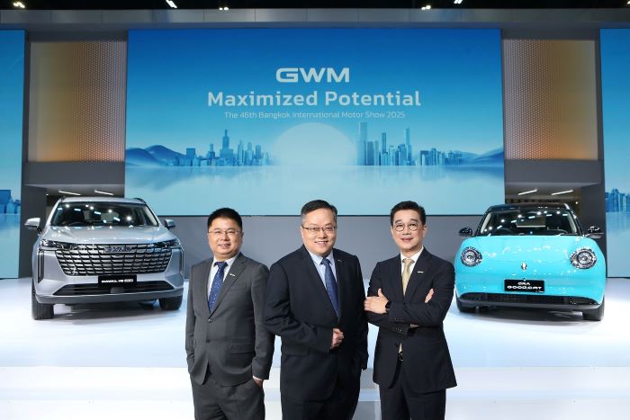 GWM ประกาศราคาแนะนำในช่วงเปิดตัว “ALL NEW GWM HAVAL H6” เริ่มต้น 0.929 ล้านบาท พร้อมเผยโฉม “NEW GWM ORA Good Cat” เฉดสีใหม่ So Blue ในงาน Motor Show 2025