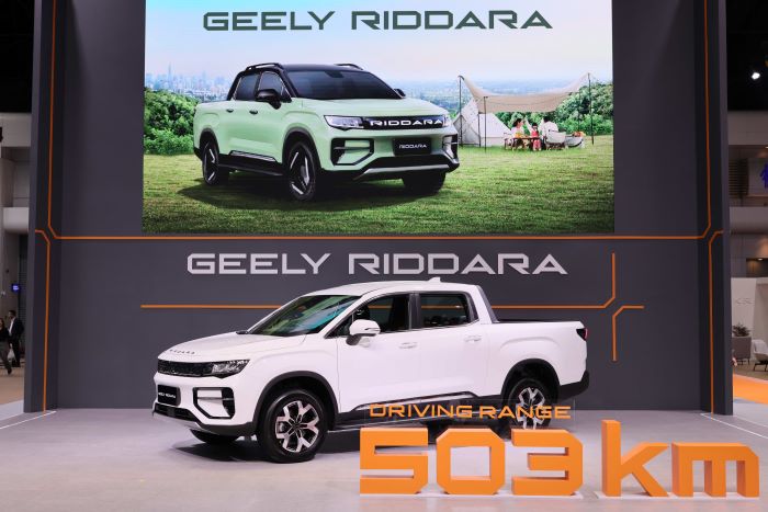 GEELY RIDDARA เดินหน้าแผนกลยุทธ์ในประเทศไทย เพิ่มทางเลือกรถกระบะไฟฟ้าที่มอบความคุ้มค่ามากยิ่งขึ้น  พร้อมข้อเสนอสุดพิเศษในงาน Bangkok International Motor Show 2025
