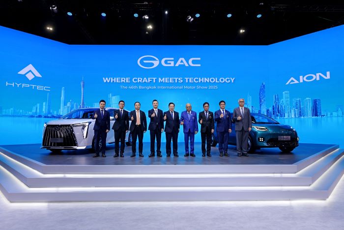 GAC เผยโฉม AION UT และ M8 PHEV ครั้งแรกในไทย  พร้อมประกาศนโยบาย ONE GAC ในงาน Motor Show 2025