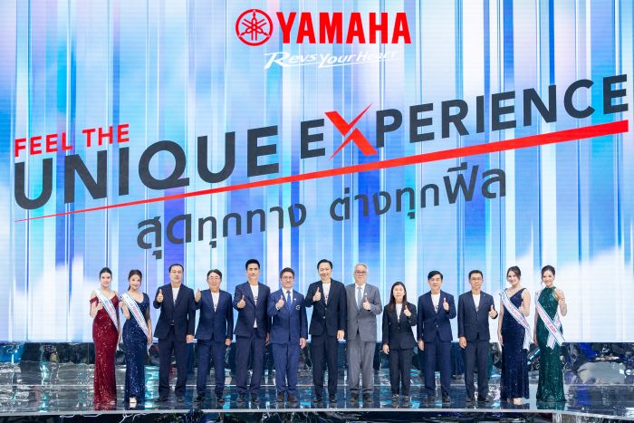 “ไทยยามาฮ่ามอเตอร์” เนรมิตบูธสุดอลังการ สะท้อนความสุดในทุกฟีล! ภายใต้แนวคิด  "Feel The Unique Experience – สุดทุกทาง…ต่างทุกฟีล" เปิดตัว 3 รุ่นใหม่ สายพันธุ์ R-Series และ Sport Heritage อัดแน่นโปรโมชันมัดใจไบค์เกอร์ ในงานบางกอกฯ มอเตอร์โชว์ ครั้งที่ 46