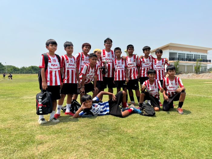 “SPN FC” สุดปัง! นักเตะเยาวชนทีม “สองพี่น้องริมคลองชล” คว้ารางวัลใหญ่ในศึกฟุตบอล 7 คน ที่เสนาอยุธยา