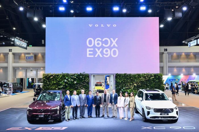 วอลโว่ คาร์ ประเทศไทย เปิดตัว วอลโว่ XC90 ปลั๊กอินไฮบริด โฉมใหม่  พร้อมจัดแสดงรถไฟฟ้า 100% รุ่นล่าสุด วอลโว่  EX90 ขนาด 6 ที่นั่ง  ที่งาน Motor Show 2025