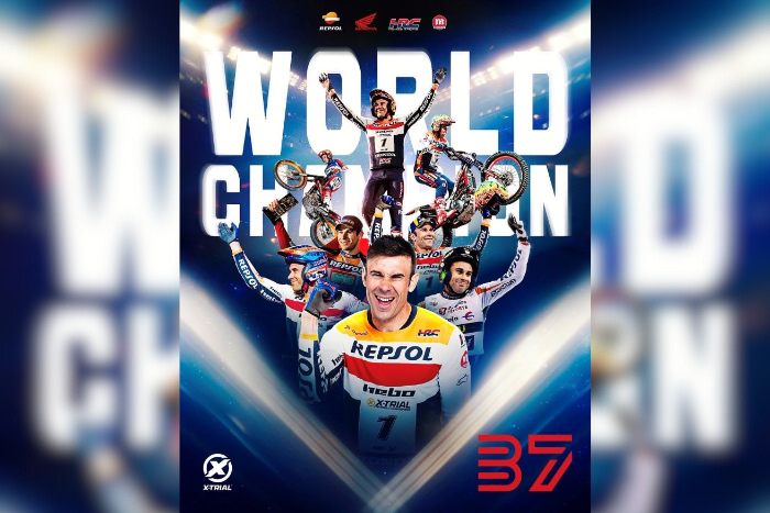 “Repsol Honda HRC” ผงาดแชมป์โลก X-Trial 2025  “โทนี่ โบ” คะแนนสะสมขาดลอย ฉลองแชมป์โลกสมัยที่ 19  ครอง 37 ไทรอัล เวิลด์ แชมป์เปี้ยน