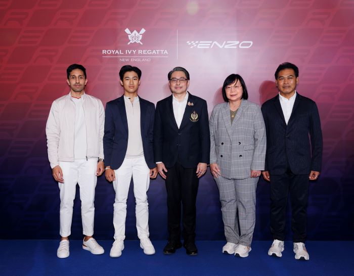 เอ็นโซ่ สุภาวีระ ธารวณิชกุล ขยับชั้นขึ้นสู่ European Formula Three  เอ็นโซ่ เยือนไทยฉลองความสำเร็จไปอีกขั้น พร้อมเปิดตัวเสื้อผ้าคอลเลกชั่น ROYAL IVY REGATTA x ENZO T.