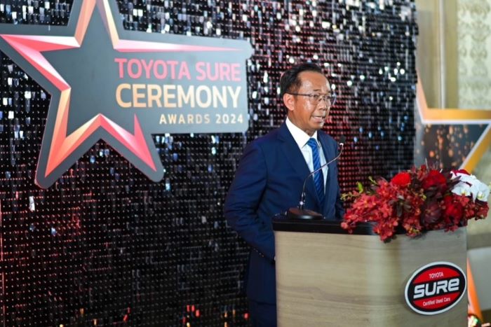 โตโยต้า มอบรางวัลแห่งความสำเร็จ “Best T.Sure Dealer Award” และ “Kaizen T.Sure Dealer Award” ประจำปี พ.ศ. 2567 แก่ผู้จำหน่ายโตโยต้า ชัวร์ 13 แห่ง