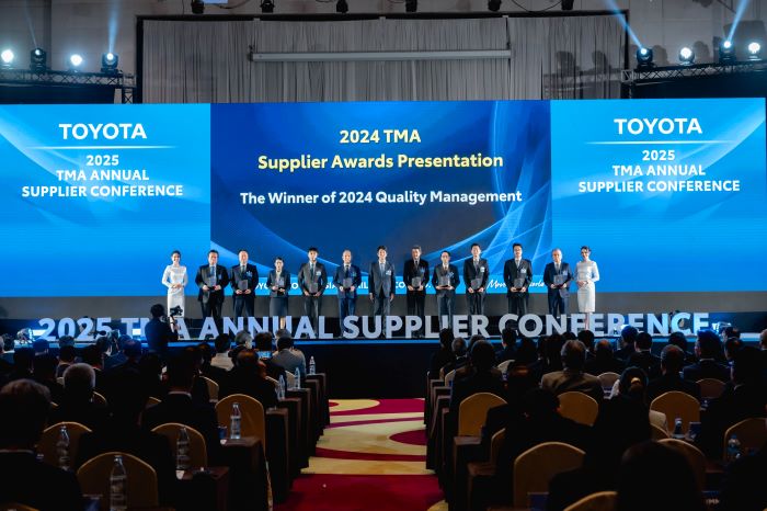 บริดจสโตนรับรางวัลเกียรติยศ “The Winner of 2024 Outstanding Performance Supplier in Quality Performance” ในงานประกาศรางวัล “2025 TMA Annual Supplier Conference” สะท้อนความมุ่งมั่นเติบโตอย่างยั่งยืนในฐานะพันธมิตรทางธุรกิจร่วมกับโตโยต้า