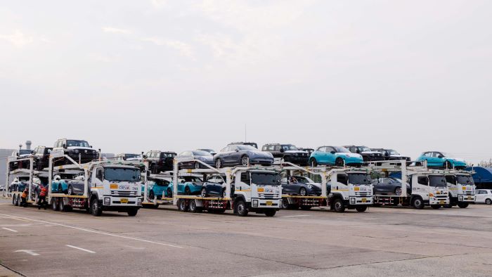 GWM ส่ง NEW GWM TANK 300 DIESEL และ ALL NEW GWM HAVAL H6 ล็อตแรกกว่า 500 คัน จากสายการผลิตในประเทศ สู่ GWM พาร์ทเนอร์ สโตร์ พร้อมส่งมอบและให้ทดลองขับแล้ววันนี้