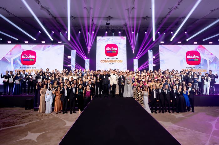เมืองไทยประกันชีวิต จัดพิธีมอบรางวัลเกียรติยศ  “MUANG THAI LIFE CONVENTION 2024” อย่างยิ่งใหญ่