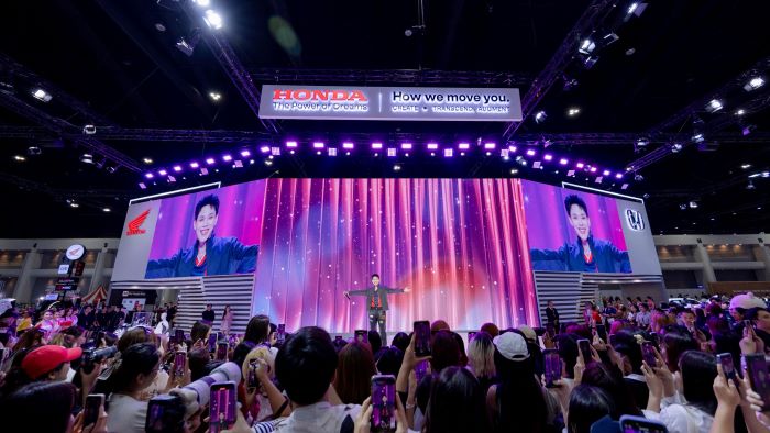 ‘ต้าห์อู๋–เจษ’ สองพรีเซนเตอร์สุดฮอต เติมสีสันบูทฮอนด้า  ส่งท้ายงาน Motor Show 2025 อย่างคึกคัก