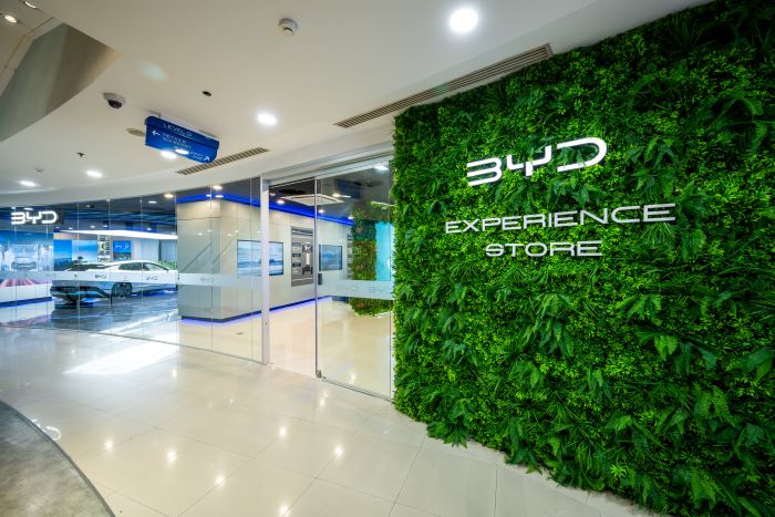 เรเว่จัดเปิดศูนย์ BYD Experience Store แห่งแรกในไทย ใจกลางกรุงเทพฯ พร้อมมอบประสบการณ์รูปแบบใหม่ ของการเรียนรู้นวัตกรรมยานยนต์