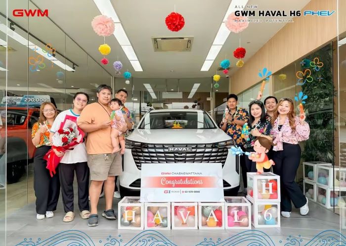 GWM (Thailand) เริ่มส่งมอบ NEW GWM TANK 300 DIESEL และ ALL NEW GWM HAVAL H6 ให้ลูกค้าชาวไทยกลุ่มแรกทั่วประเทศแล้ววันนี้