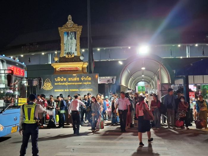 ประธานบอร์ด “บขส.” ตรวจเช็คการอำนวยความสะดวกประชาชนเดินทางกลับเข้ากรุงเทพฯ @หมอชิต 2 พร้อมสรุปยอดเดินทางเทศกาลสงกรานต์ 8 วัน (9 – 16 เม.ย.68) เกือบ 1 ล้านคน