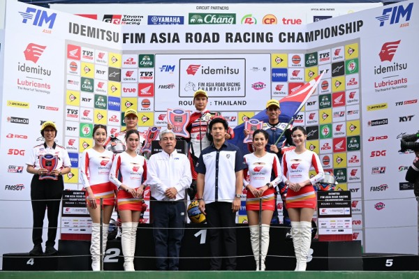  "ชิพ-นครินทร์“ คว้าแชมป์สุดยิ่งใหญ่ บิด Honda CBR10-นครินทร์“ คว้าแชมป์สุดยิ่งใหญ่ บิด Honda CBR1000RR-R กระหึ่มโฮมเรซ สนามแรก นำทีม “ฮอนด้า เรซซิ่ง ไทยแลนด์“ พาธงชาติไทยโบกสะบัดในศึกสองล้อชิงแชมป์เอเชีย ARRC 2025 จ. บุรีรัมย์