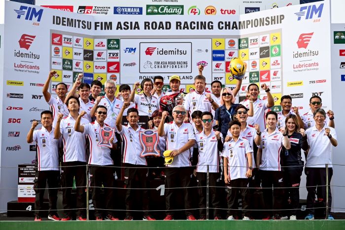 “ชิพ-นครินทร์” บิด Honda CBR1000RR-R ย้ำชัยชนะอย่างเหนือชั้น คว้าดับเบิ้ลวิน เก็บคะแนนเต็มจาก 2 เรซ รั้งจ่าฝูงรุ่นใหญ่สุด ASB1000 สนามแรก ARRC 2025 บุรีรัมย์